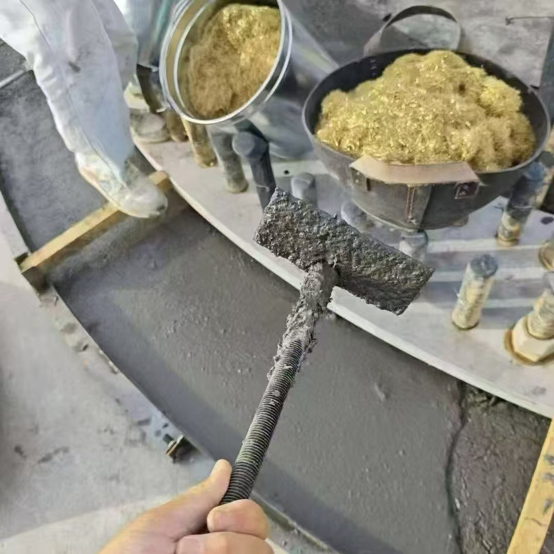 馆陶C120钢纤维高强无收灌浆料 轧机压缩机汽轮机发电机锻压设备底座灌浆材料